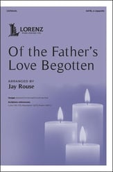 Of the Father's Love Begotten SATB choral sheet music cover